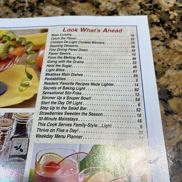 Taste of Homes Light And Tasty Cooking Recipe Magazines 2004 Back Issue Set Of 6 - Picture 5 of 13